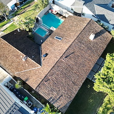 Cedar-shingle-roof-cleaning-and-restoration-in-Newport-Beach-California 2