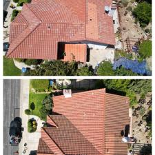 Tile-roof-washing-and-algae-mold-mildew-moss-removal-in-Huntington-Beach-California 3