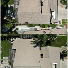 Tile-roof-washing-and-algae-mold-mildew-moss-removal-in-Huntington-Beach-California 1